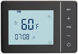 Wengart WG01BW Large LCD Gas Thermostat