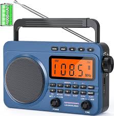 NOAA Rechargeable AM/FM Shortwave Radio with 4000mAh Battery