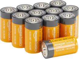 Amazon Basics 12-Pack C Cell Alkaline Batteries